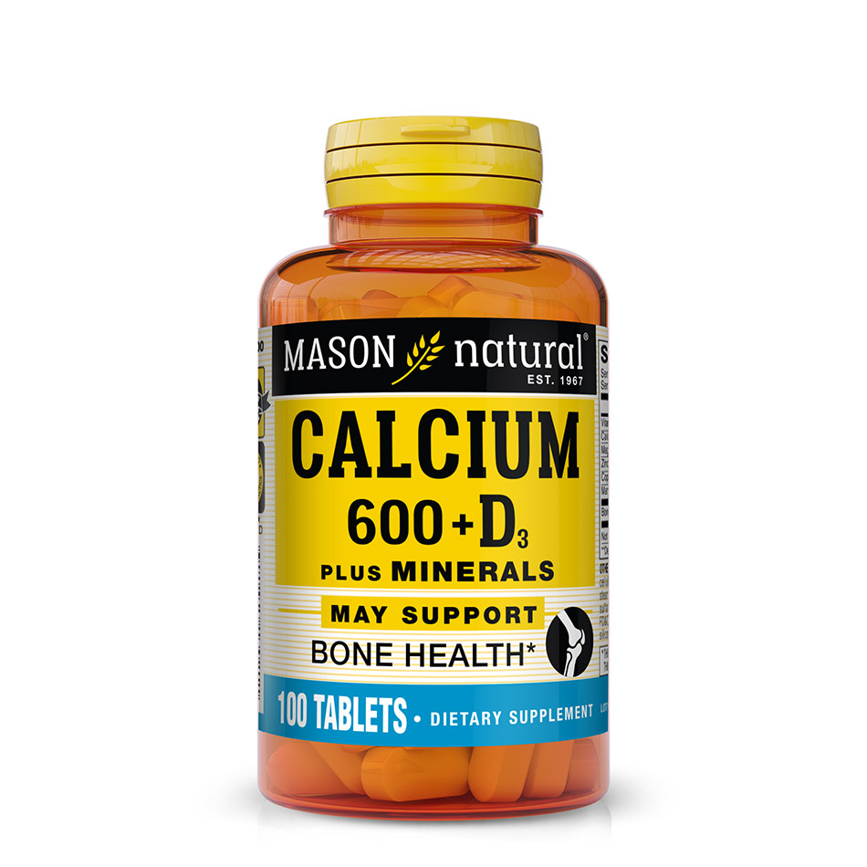 Calcium 600 + Vitamin D3 Plus Minerals Nutrients Best