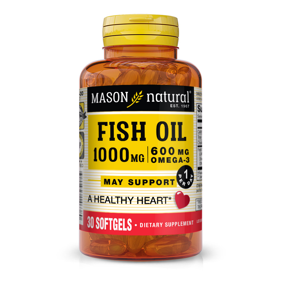 Fish Oil 1,000 mg Omega3 600 mg Nutrients Best