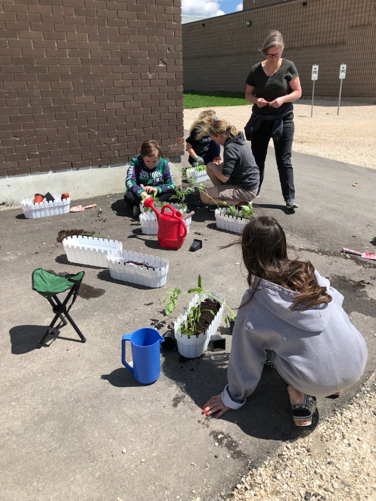 Ecole Arthur Meighen School Learning Garden