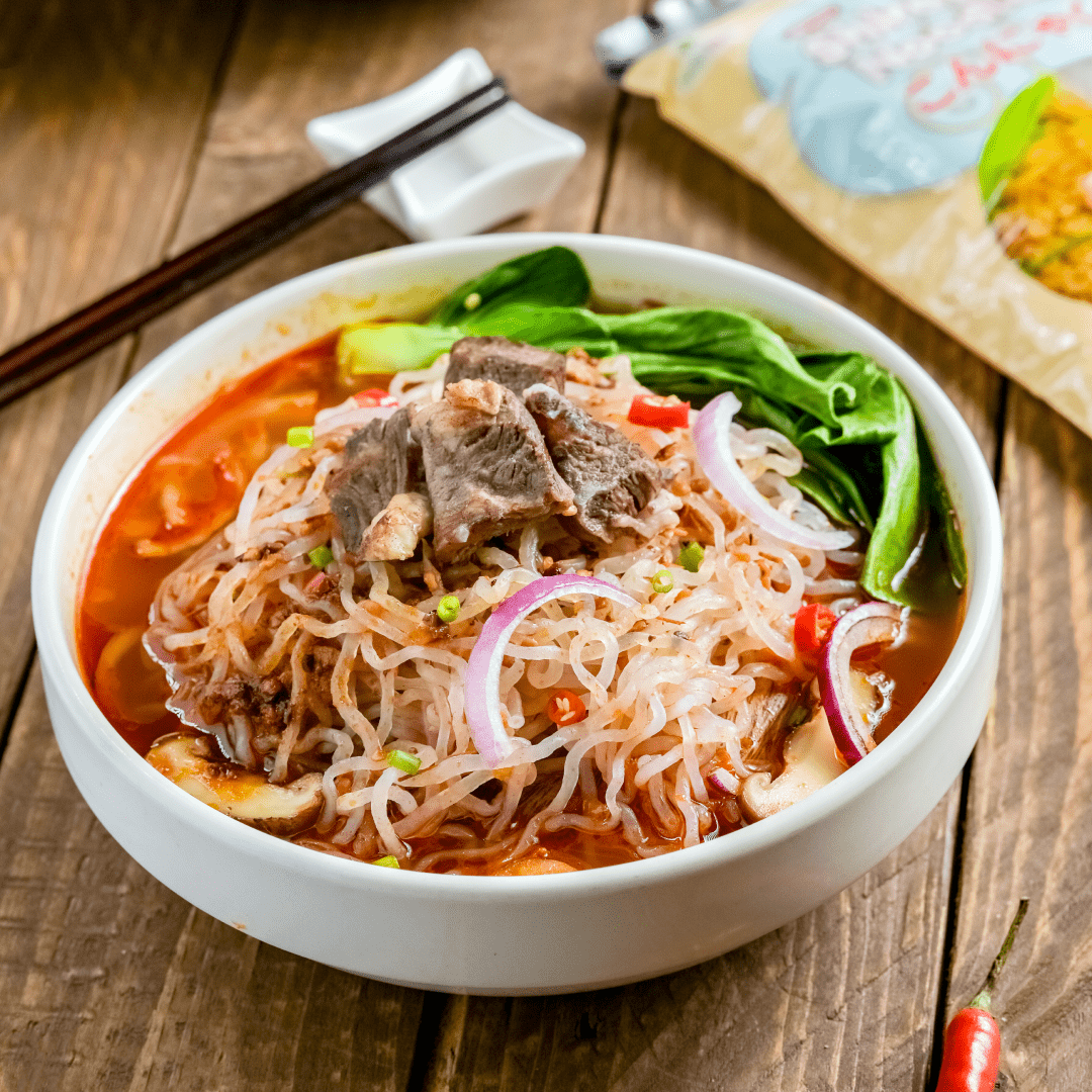 Nutrifam Recipes, Shirataki Noodles Spicy Shirataki Noodle Soup