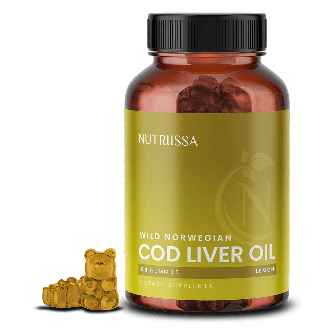 Organic Cod Liver Oil Gummies Nutriissa