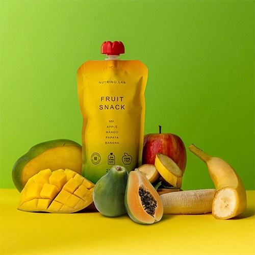 Fruit Snack Apple, Mango, Papaya and Banana • NUTRINO LAB
