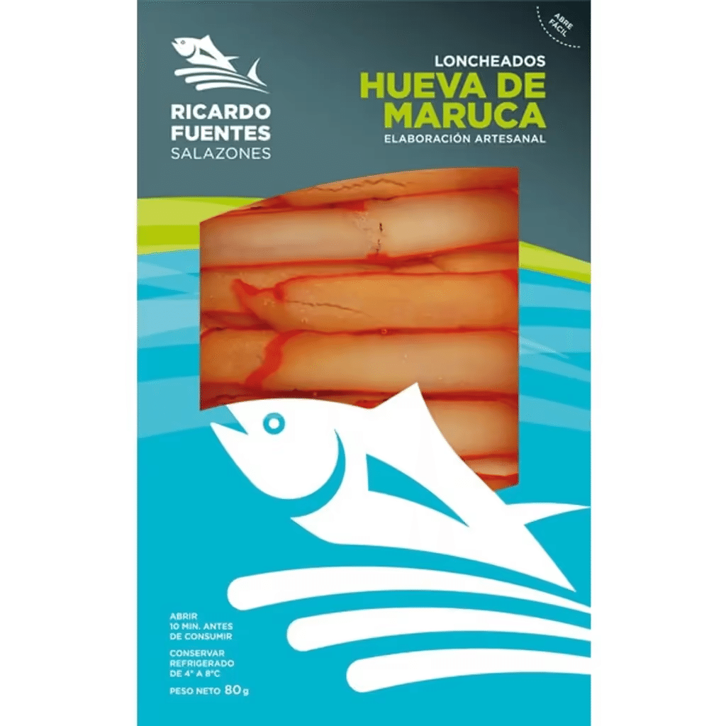 Ovas de Maruca em Fatias embalagem 80 g RICARDO FUENTES Nutripédia