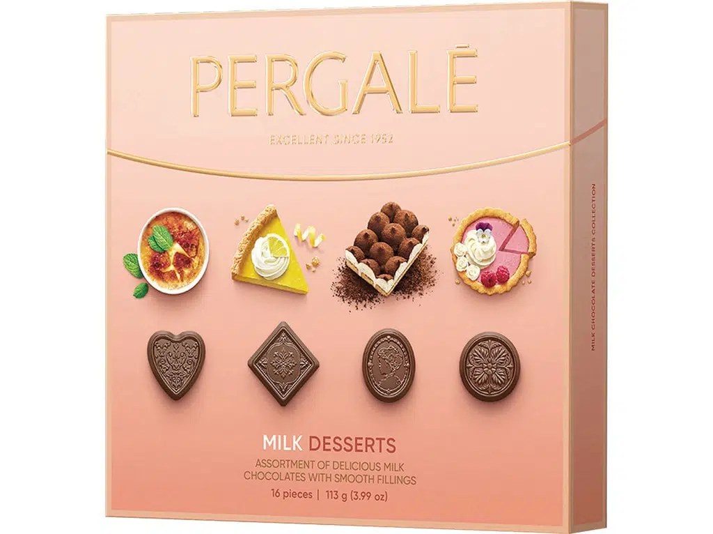 Bombons Praliné Milk Dessert 113g PERGALE Nutripédia