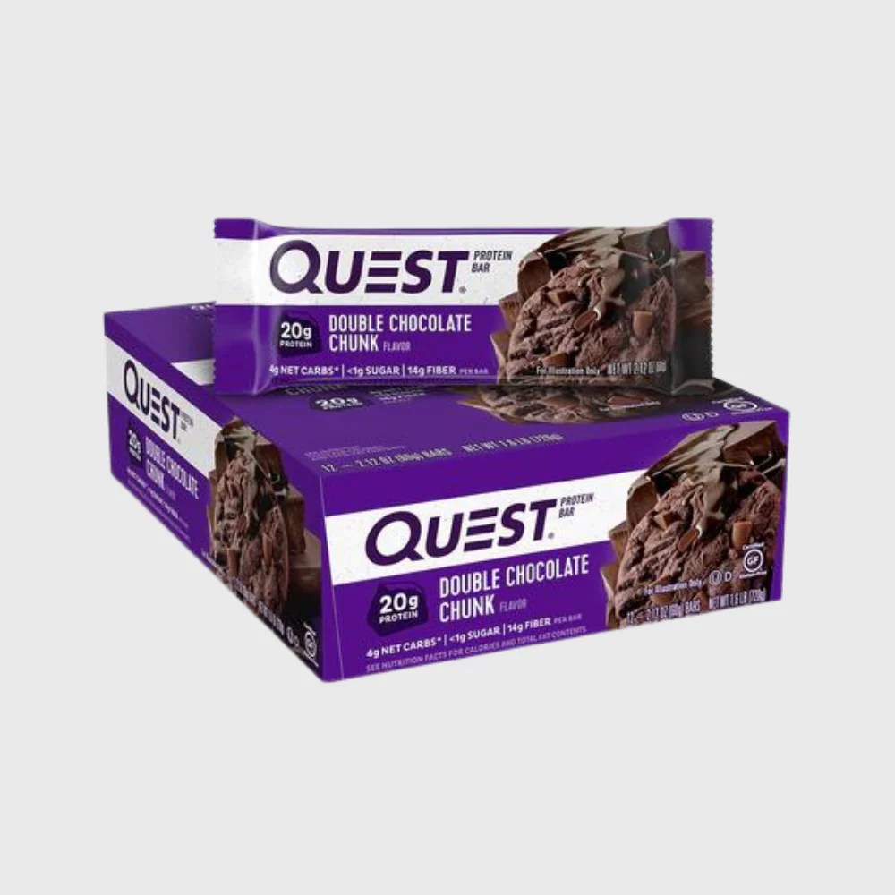 QUEST Protéine bar double chocolate (12 pcs)