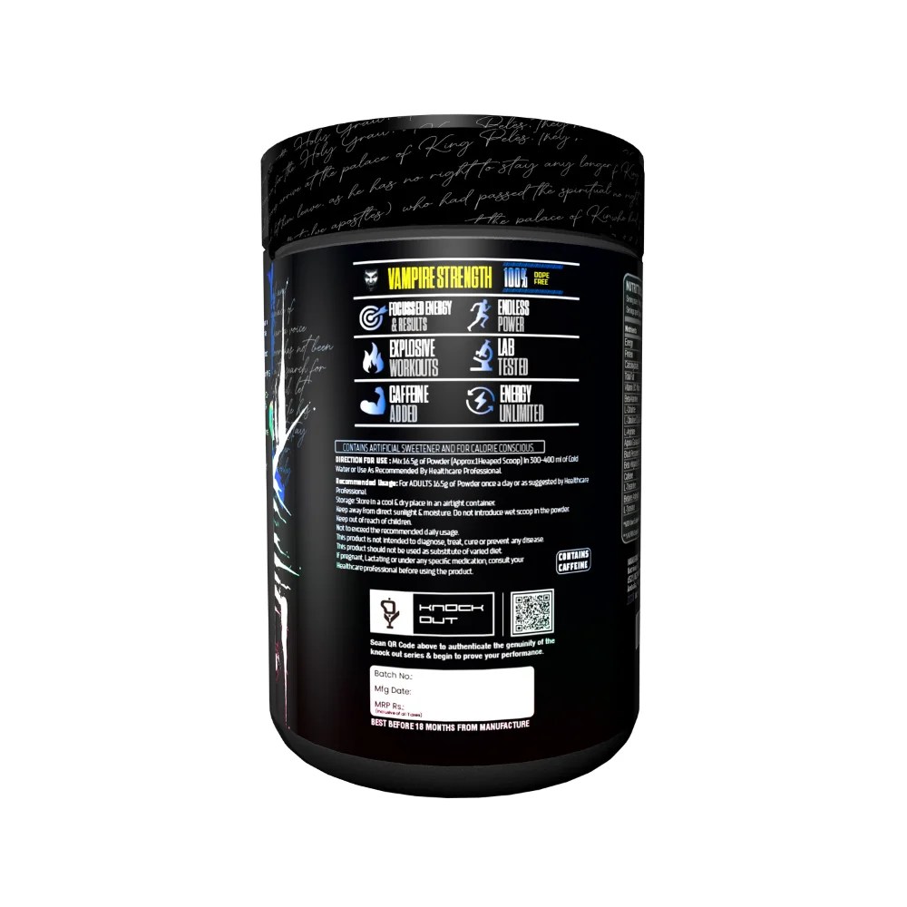 Absolute Nutrition Knockout Series Vampire Pre Workout Nutriride