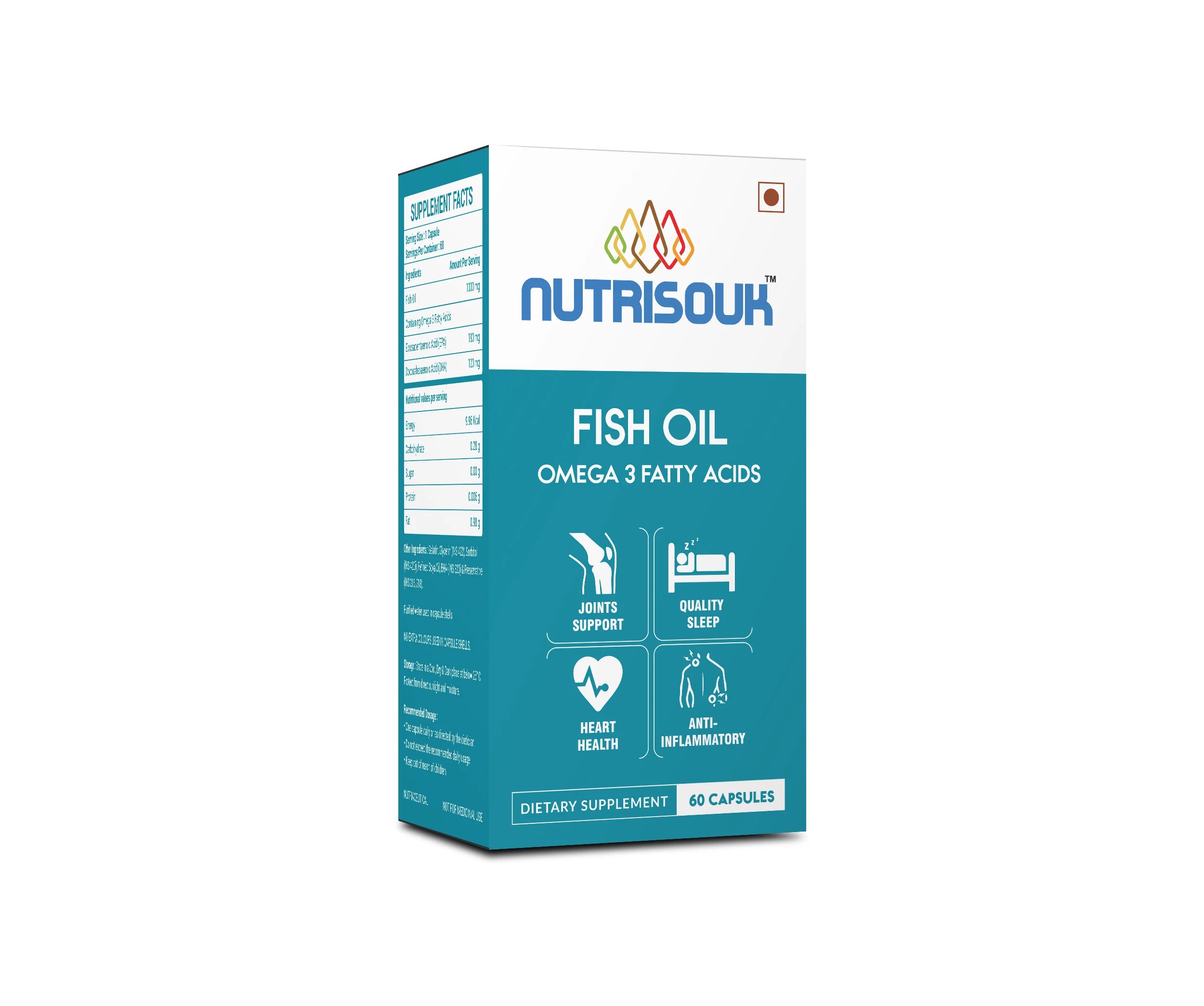Fish Oil (60 Servings) Nutrisouk
