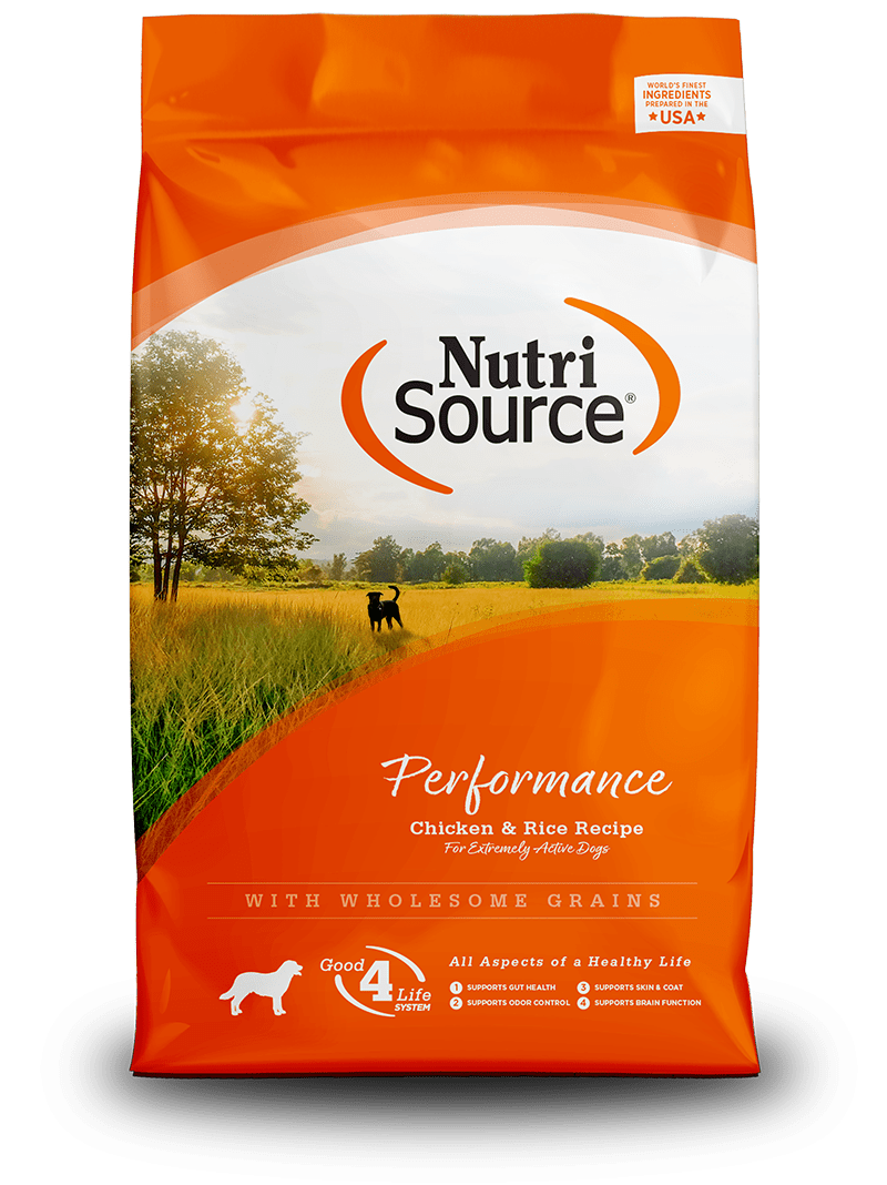 Performance Recipe Healthy Dog Food NutriSource Pet Foods