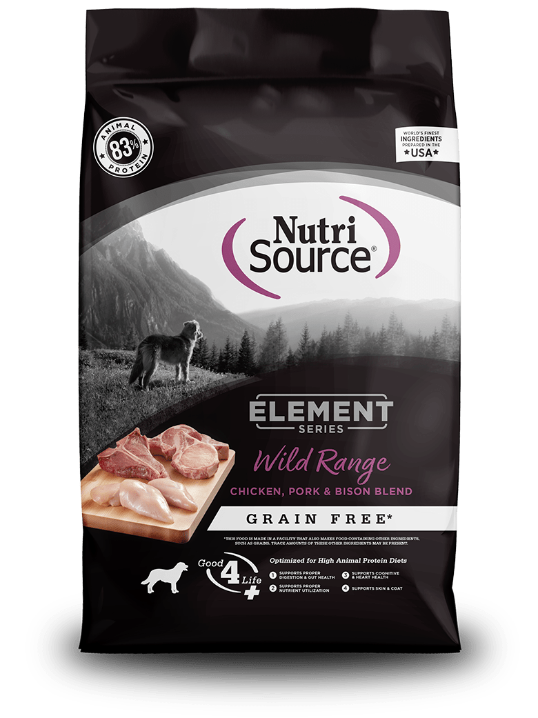 Wild Range | High Protein Diet | NutriSource Dog Food