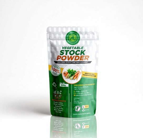 Agas Wholesome Vegetable stock powder Nutrition4kidsng