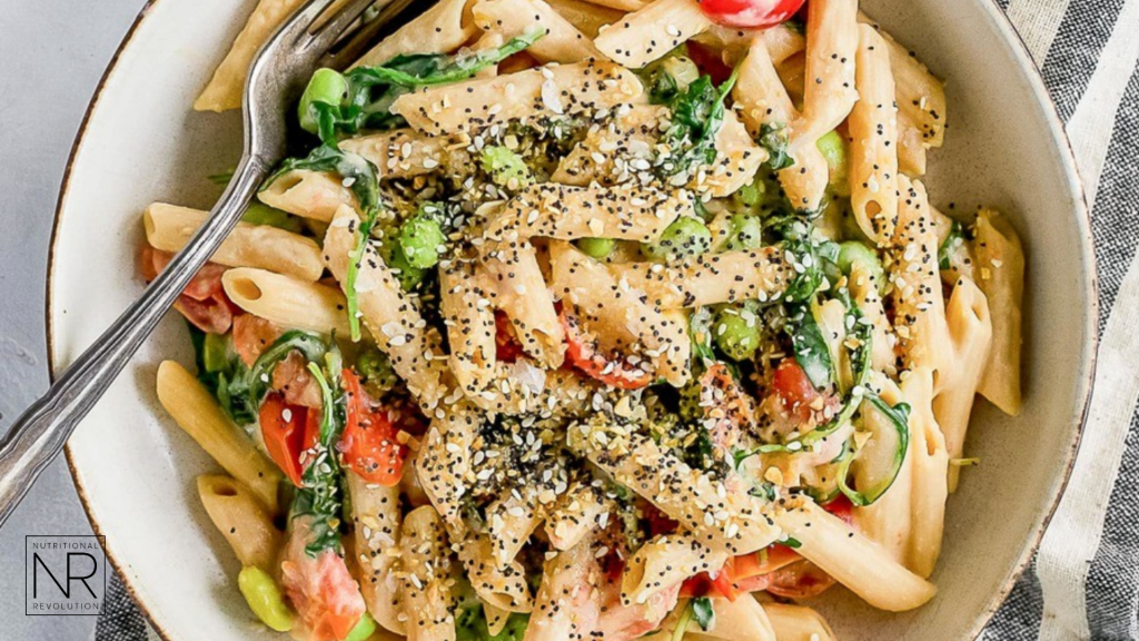 Hummus Pasta Nutritional Revolution