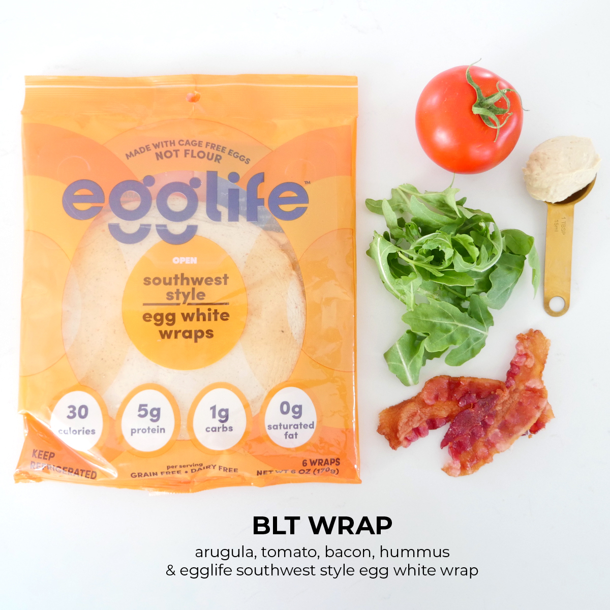 Low Carb Egg White Wraps 6 Ways