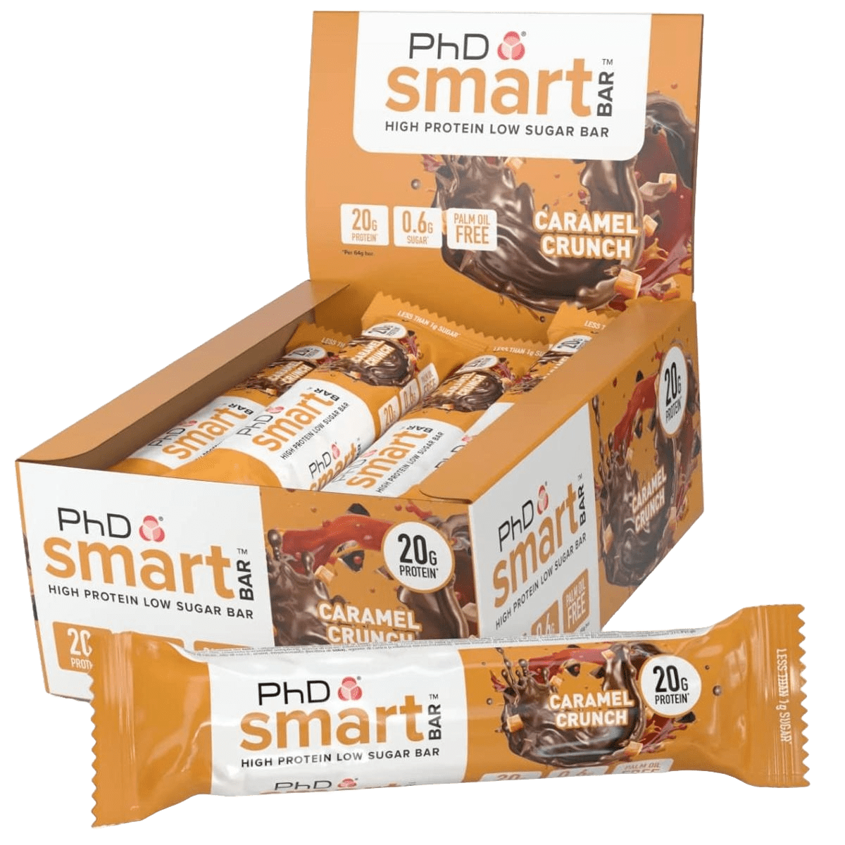 PHD Smart Bar 12x64g Nutritioncy Cyprus Supplements Free Delivery