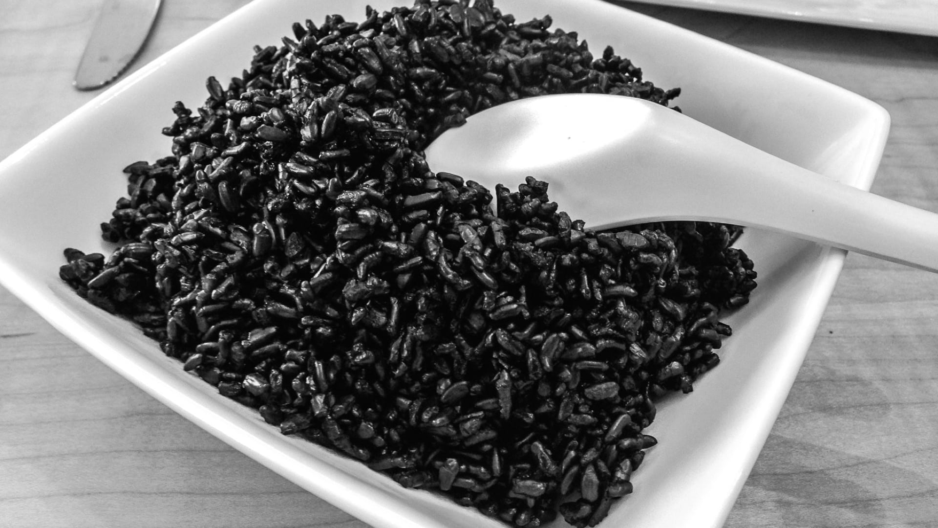 Brown, Black, Purple, and Red Unlike White on Rice