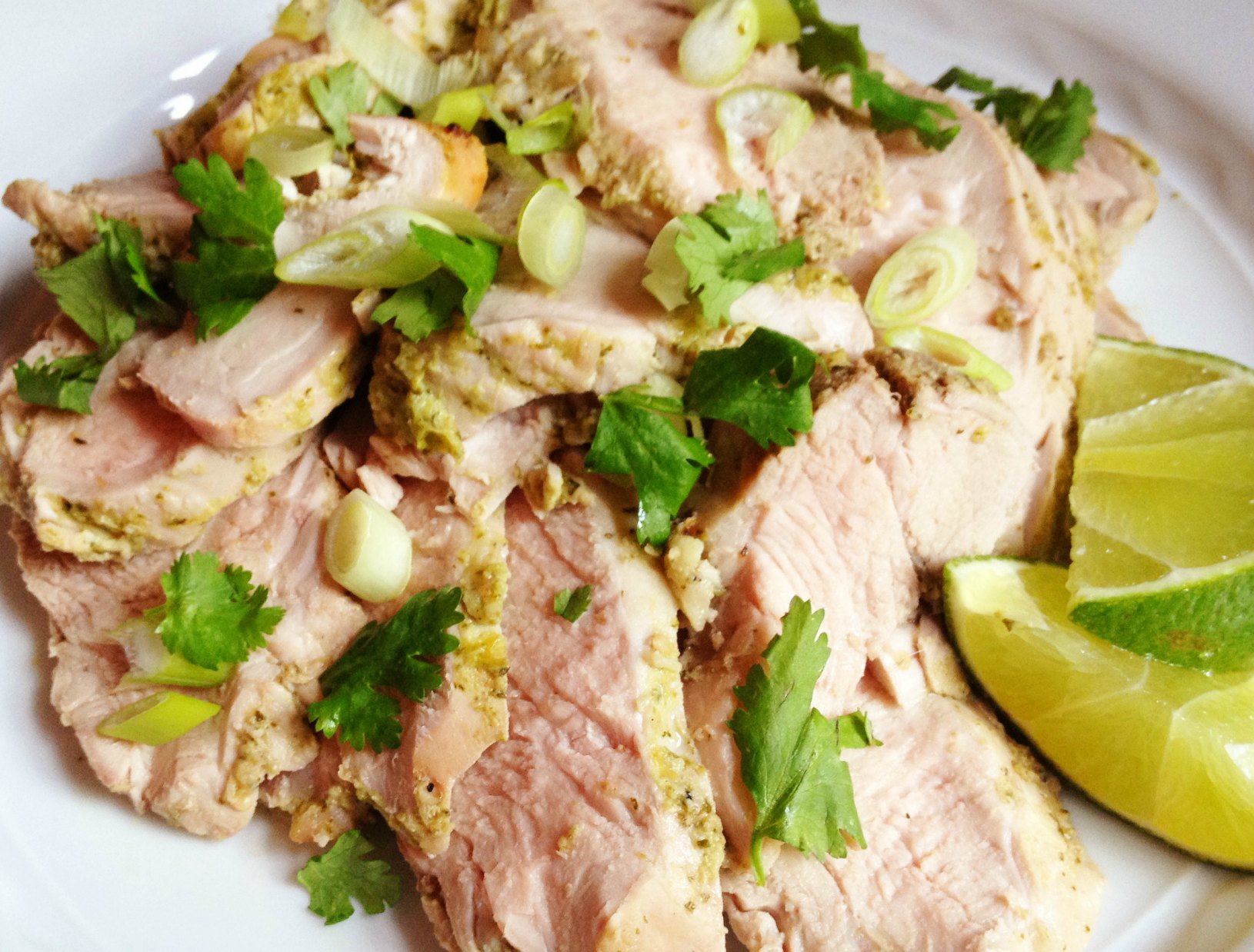 Salsa Verde Pork Tenderloin Recipe The Realistic Nutritionist