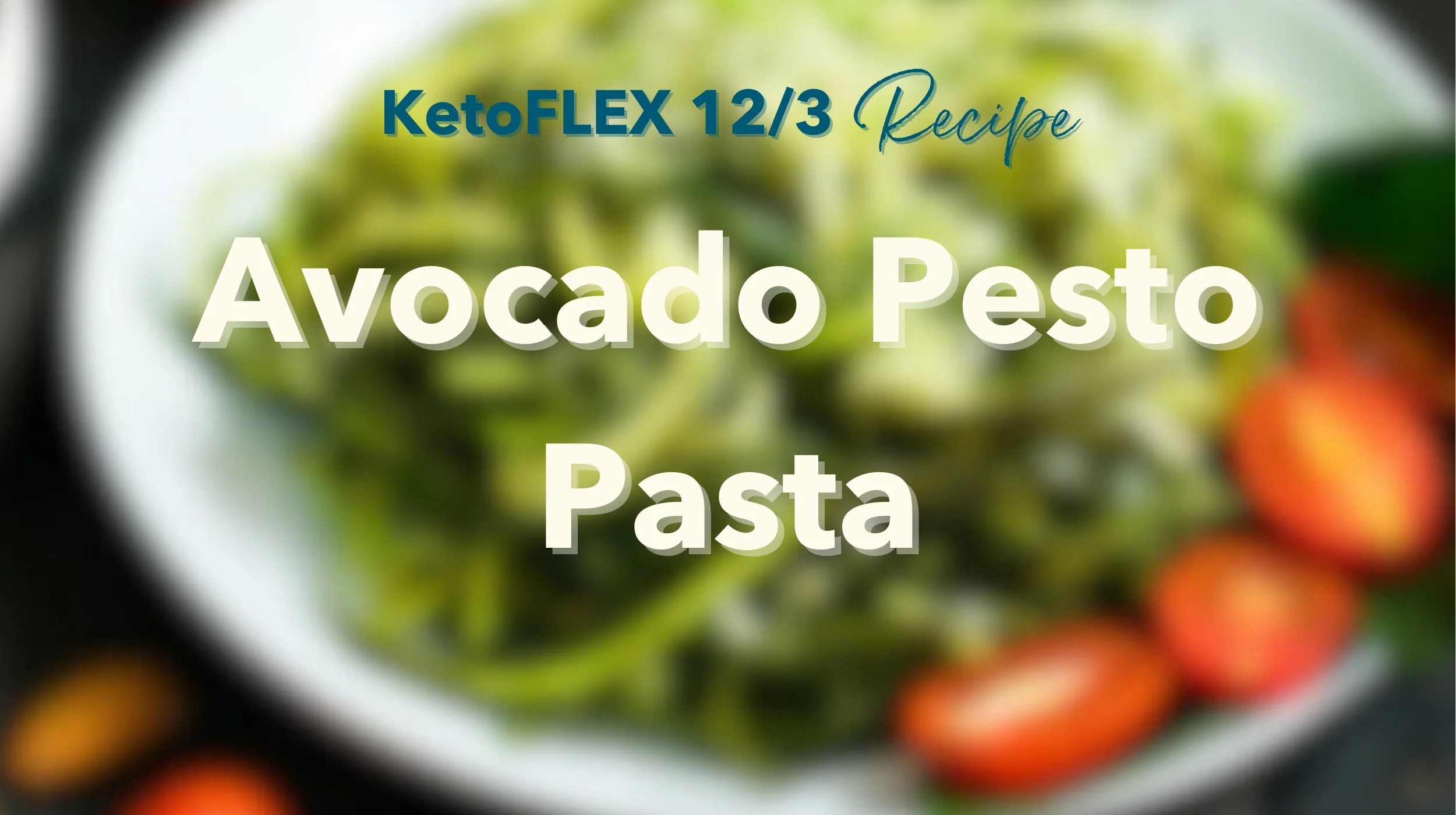 Avocado Pesto Pasta Nutrition For Longevity Meal Delivery