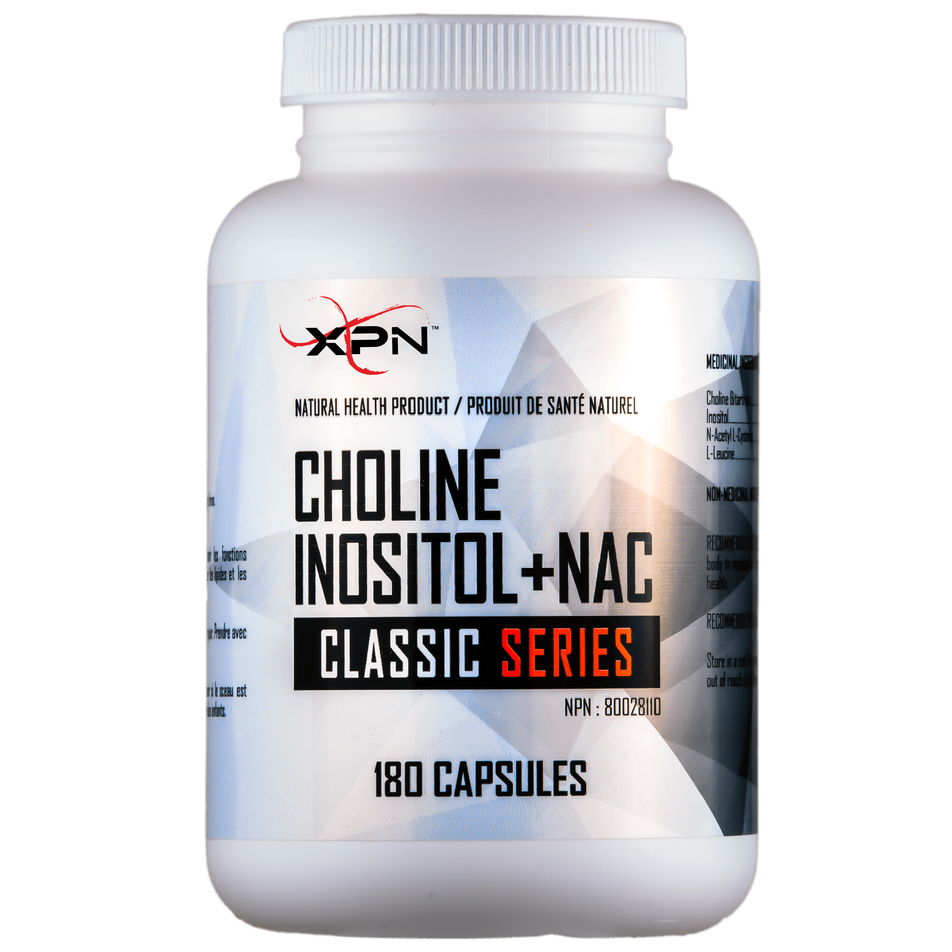 Choline Inositol + NAC Nutrition Sports Fitness