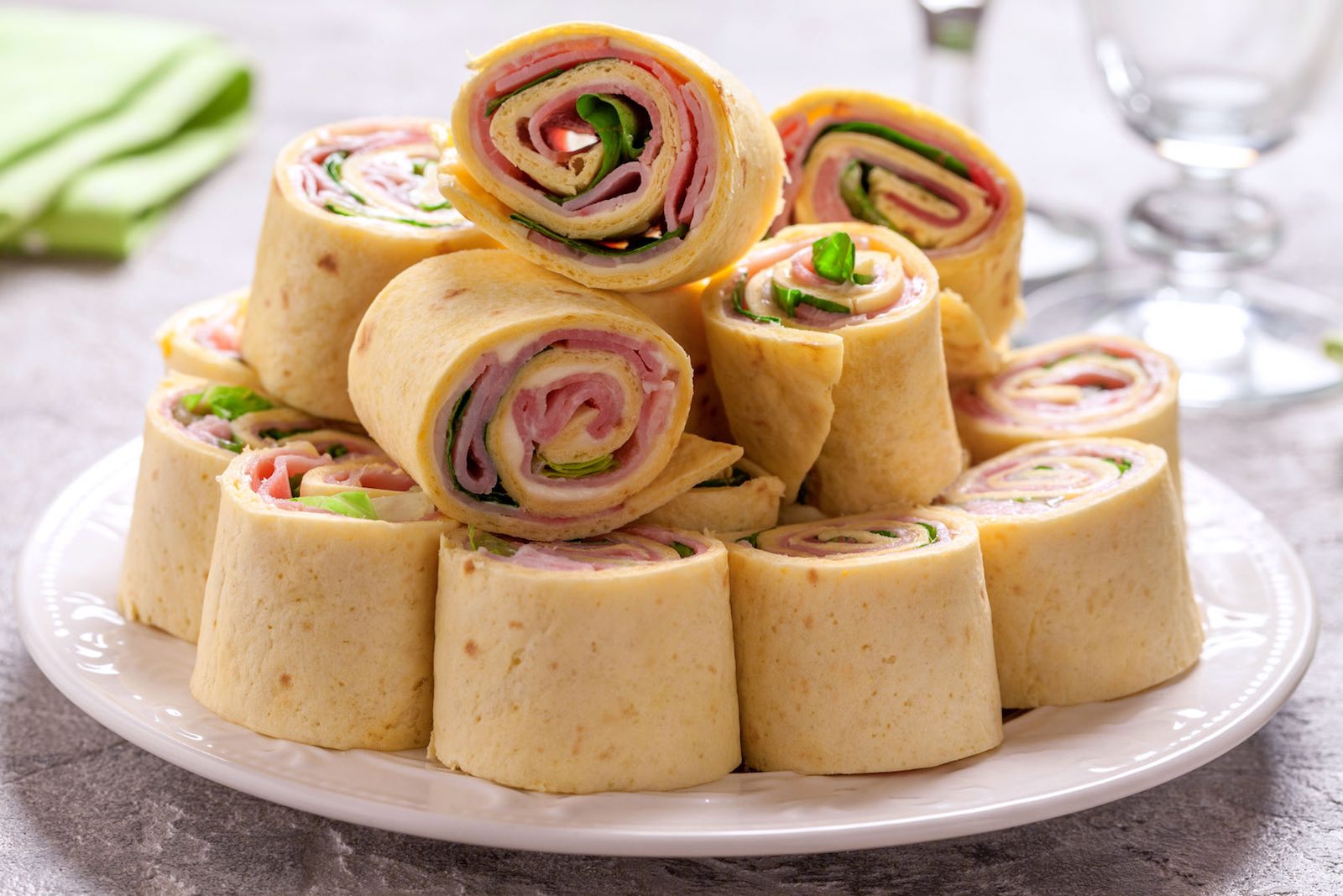Sandwich Pinwheels Recipe