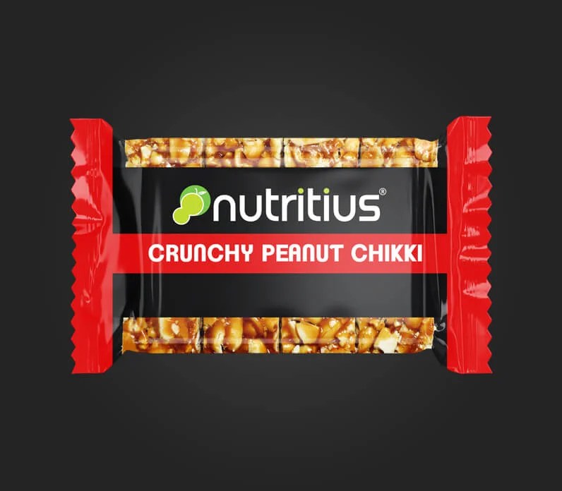 Nutritius Crunchy Peanut Chikki Nutritius Chikki