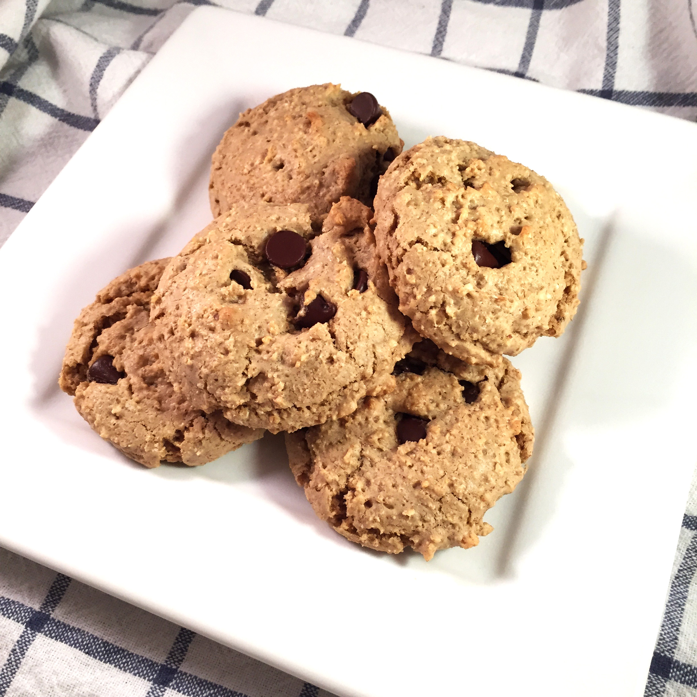 OilFree Peanut Butter Chocolate Chip Cookies Nuts About Greens