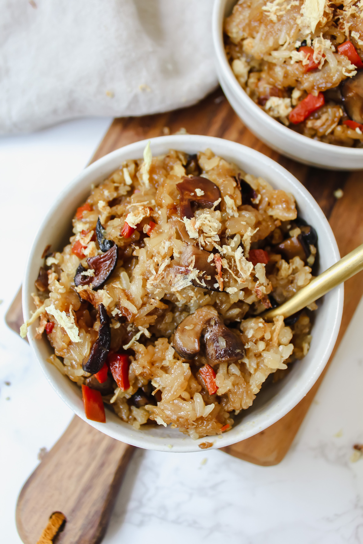 Vegan Rice Cooker Chinese Sticky Rice (Nuo Mi Fan) Nuts About Greens