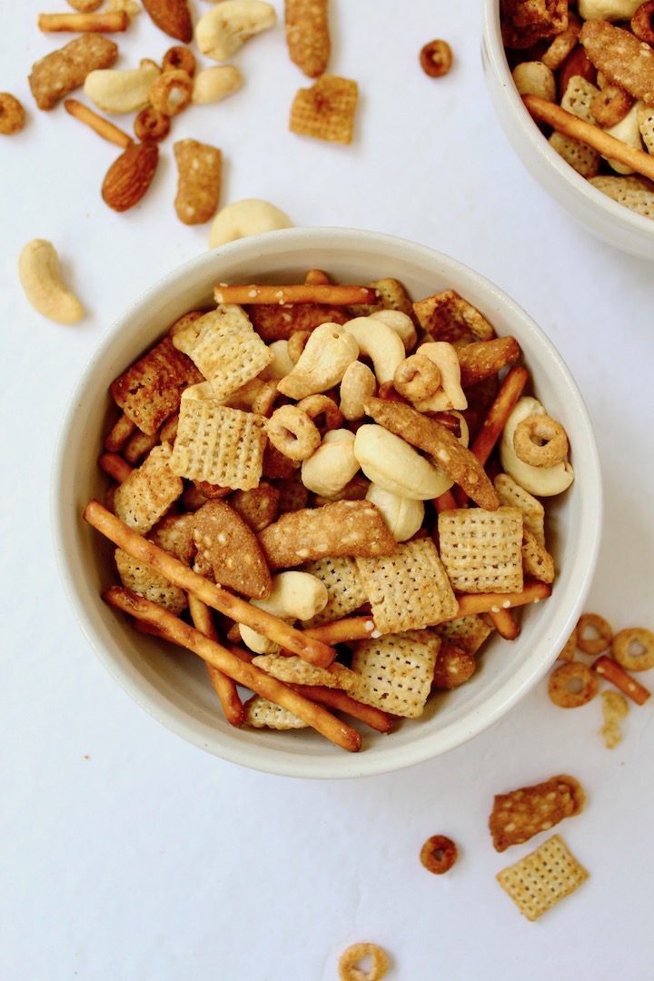 Easy Vegan Chex Mix Nuts About Greens