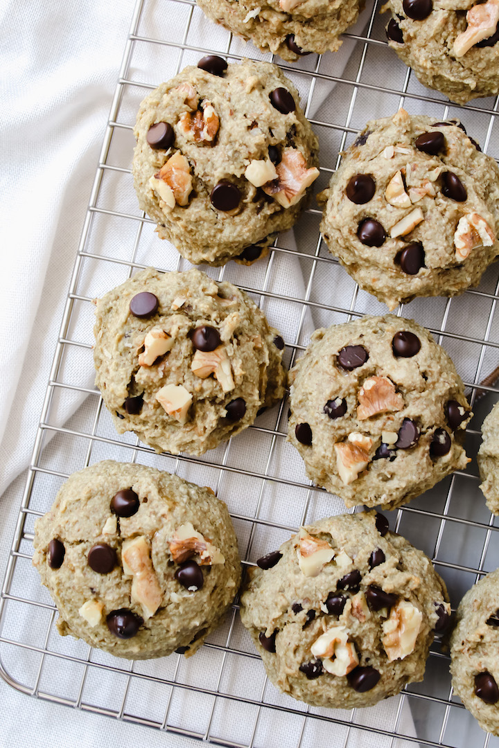Chunky Monkey Cookies (vegan, glutenfree, refined sugar free) Nuts