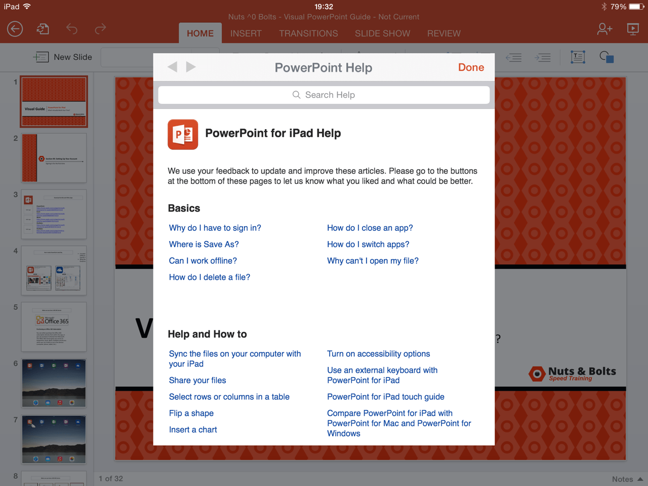 PowerPoint for iPad A Visual Guide