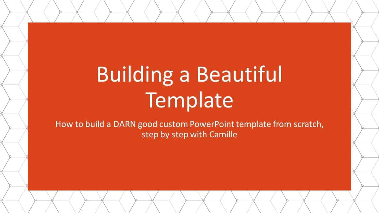 How to Create a Custom PowerPoint Template Nuts & Bolts Speed Training