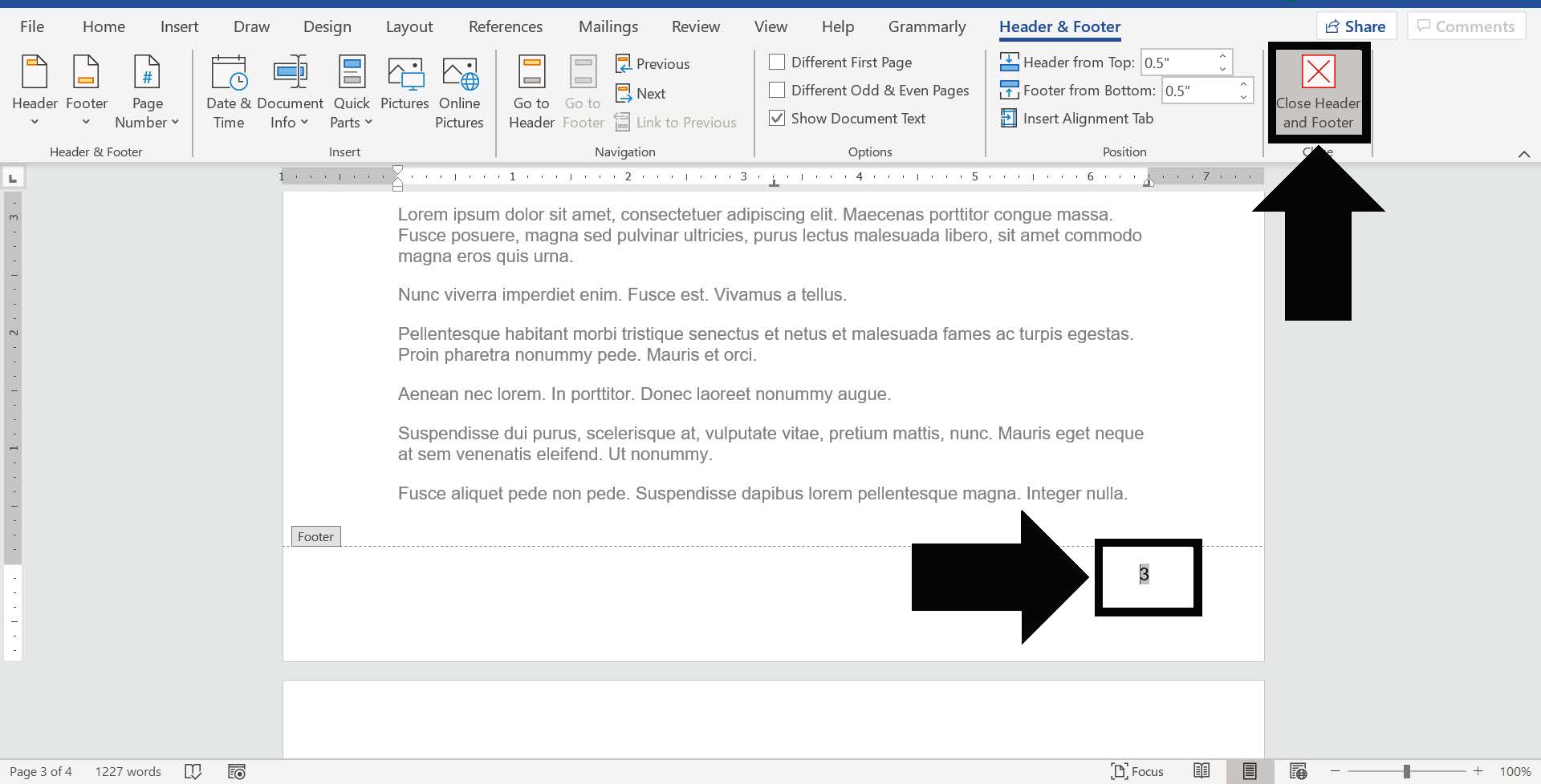 How to Add Page Numbers in Word Nuts & Bolts Speed Training