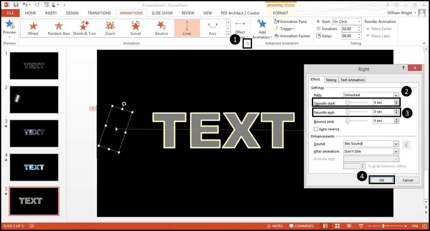 Creating Cool Text Animation Effects in PowerPoint (Like