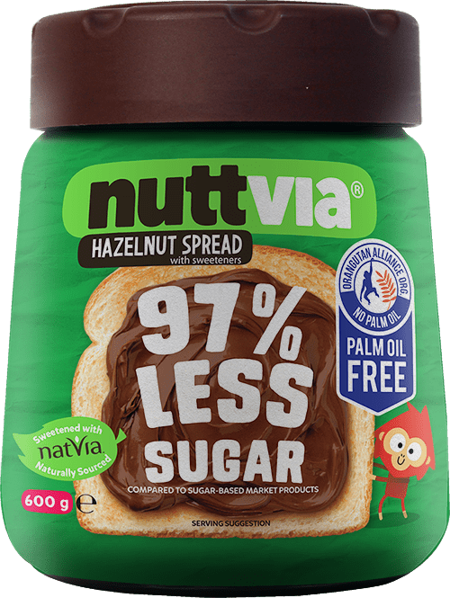 chocolate hazelnut spread no palm oil