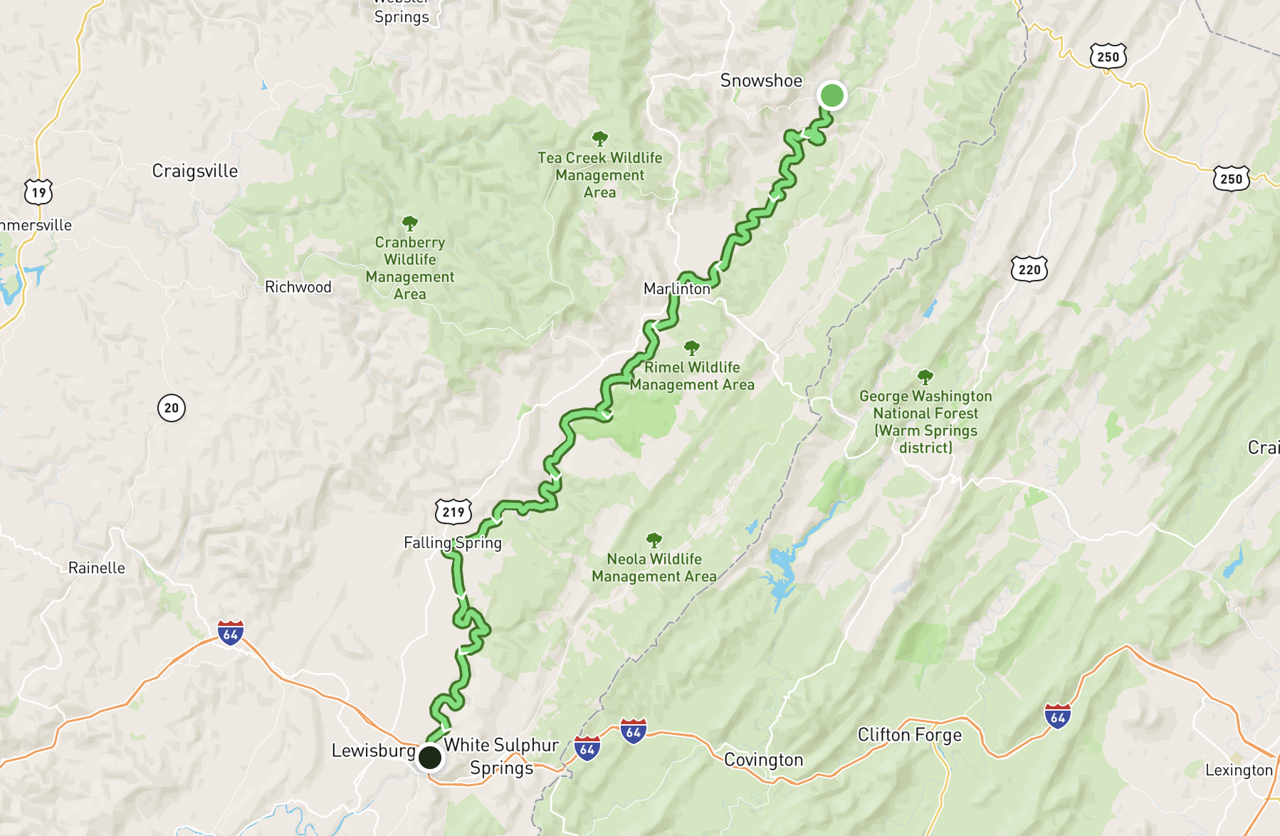 Greenbrier River Trail Hike Announcement