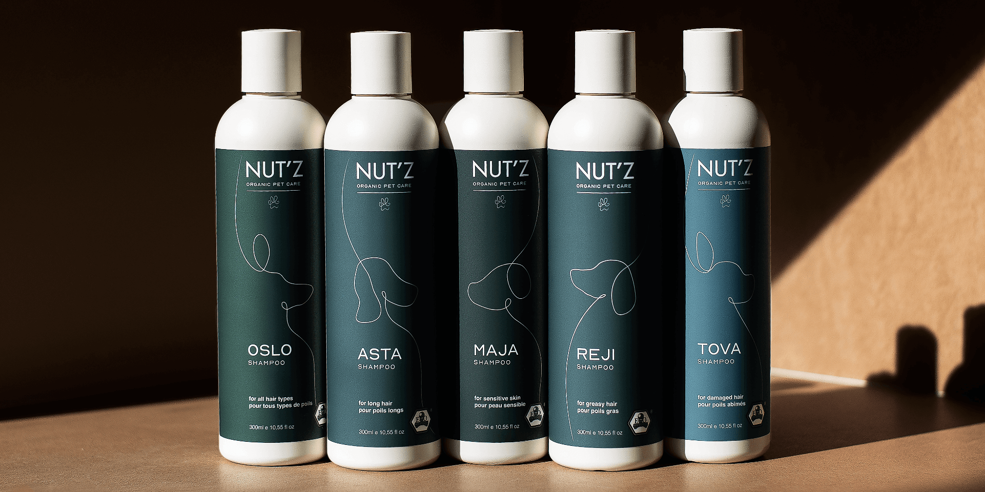 Shampoings naturels pour chien Nut’z Pet Care