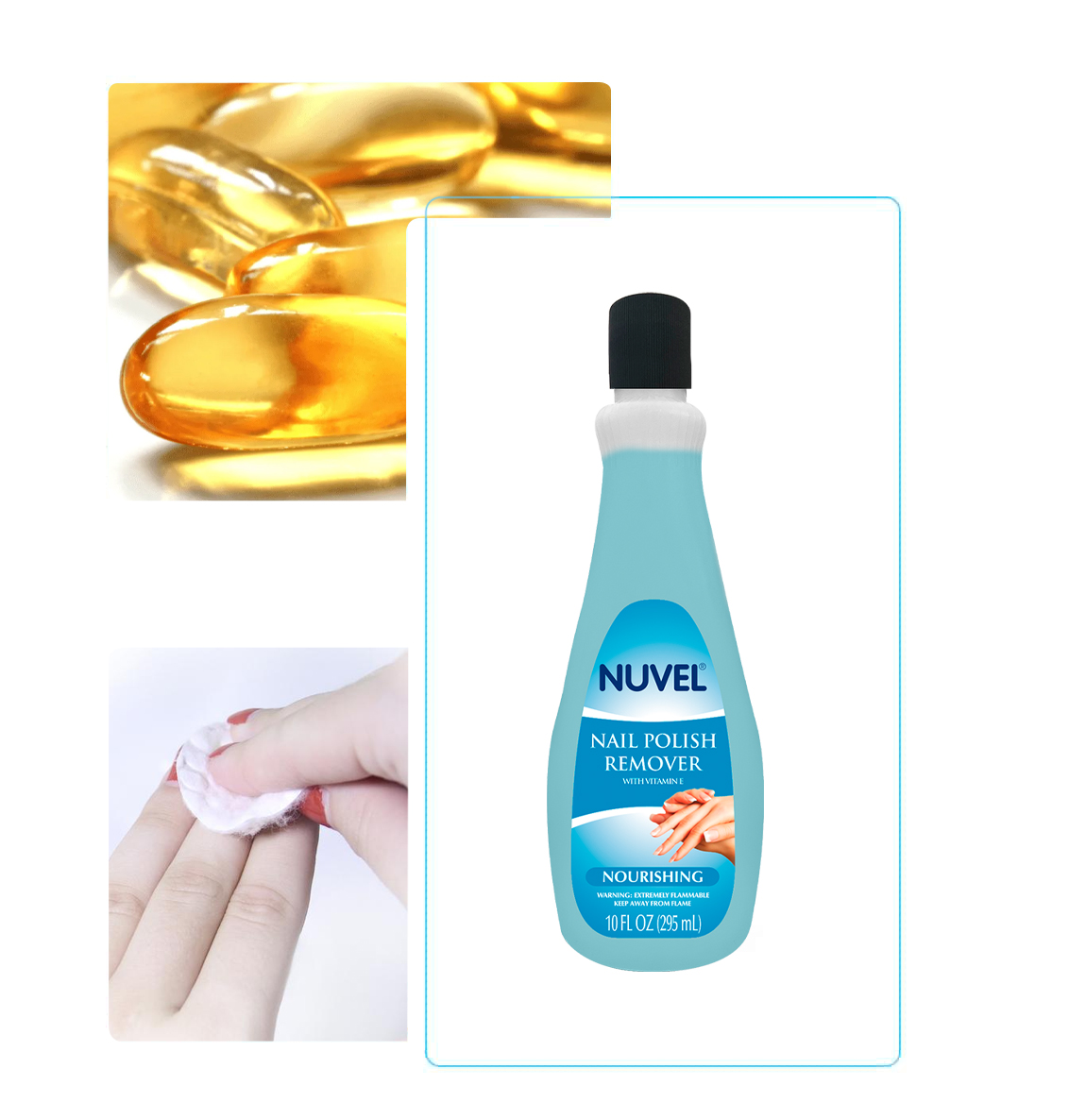 Nuvel Nail Polish Remover Nourishing Nuvel