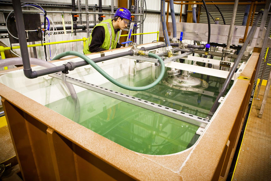 Scale Pulse Jet Mixer Test Rigs NuVision Engineering