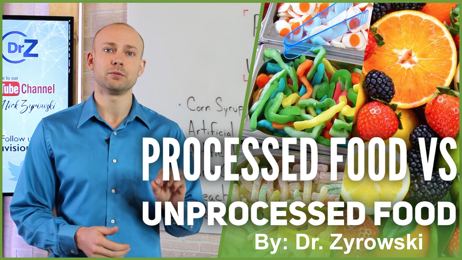[Video] Processed Foods Vs Unprocessed Foods NuVision Excel