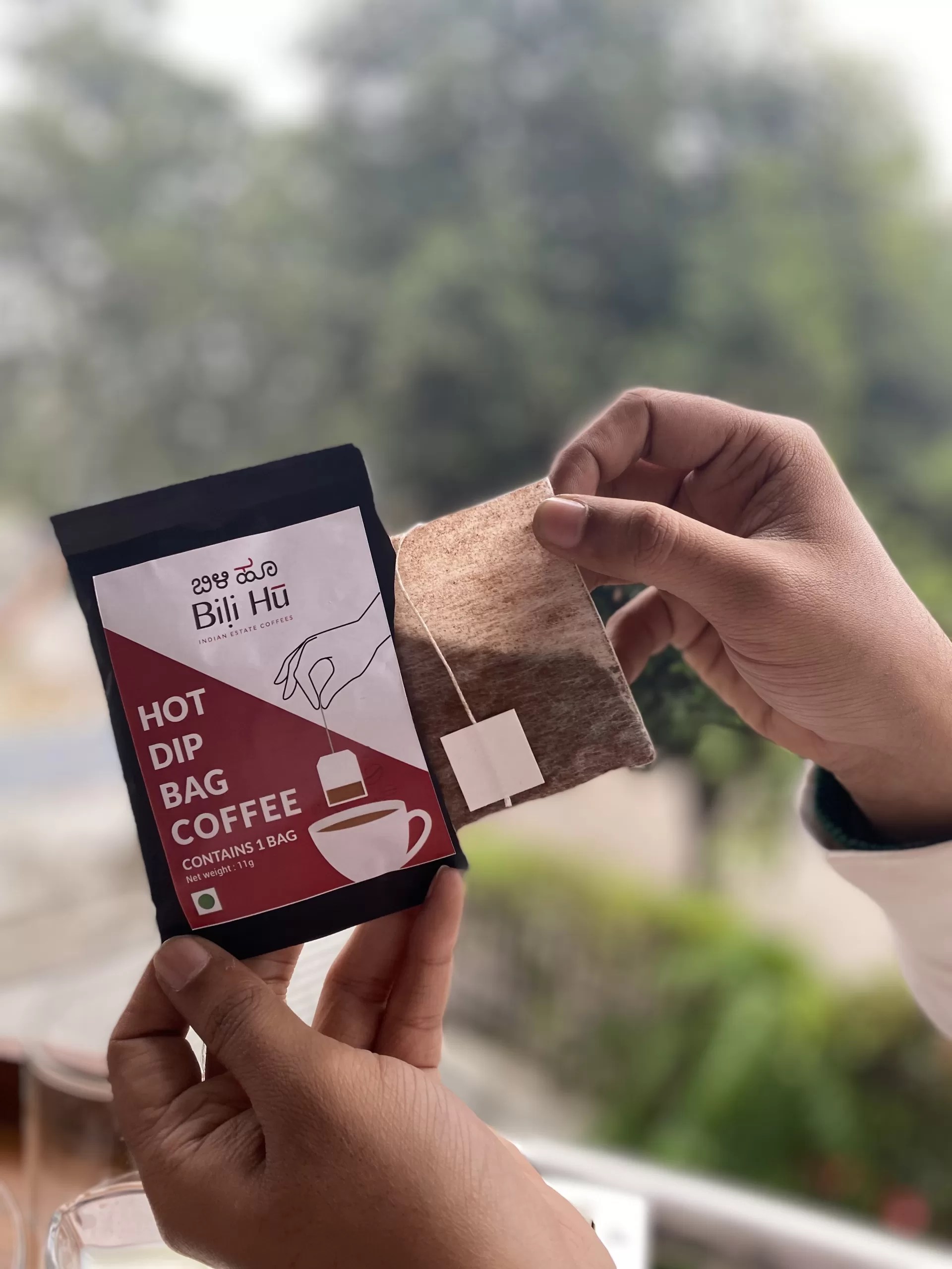 Bili Hu Hot Coffee Dip Bags (Pack of 12)