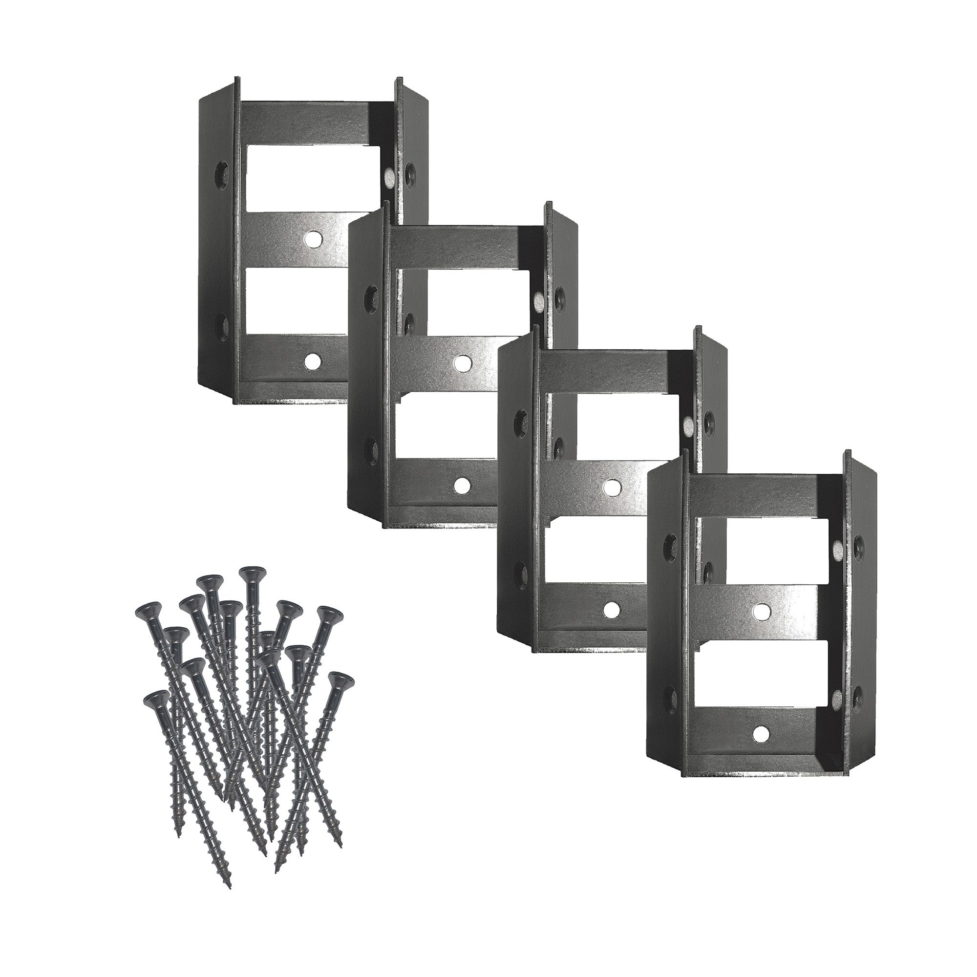 Stair & Deck Rail Connectors (4 pcs) Nuvo Iron