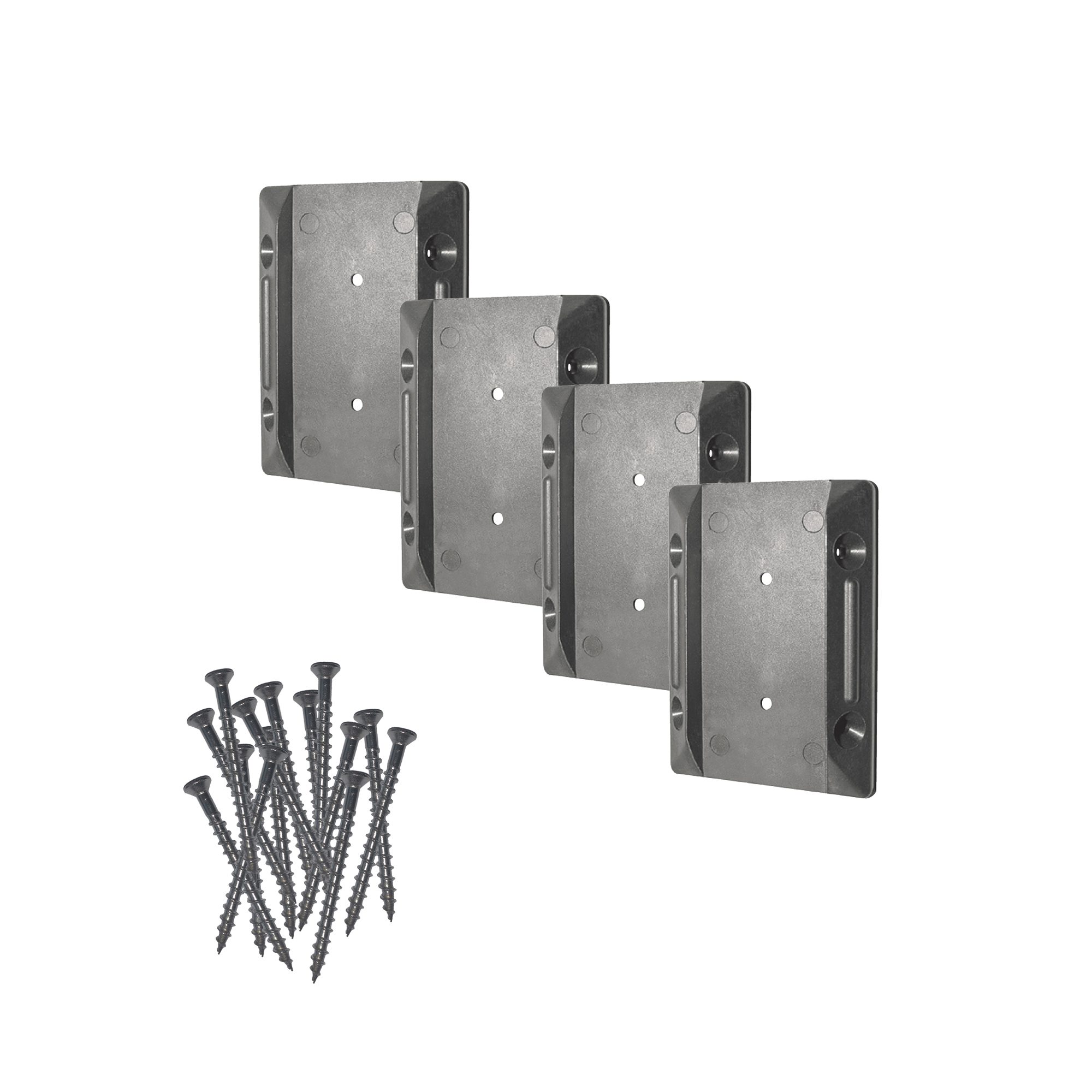 Stair Rail Connectors (4 pcs) Screws Included Nuvo Iron