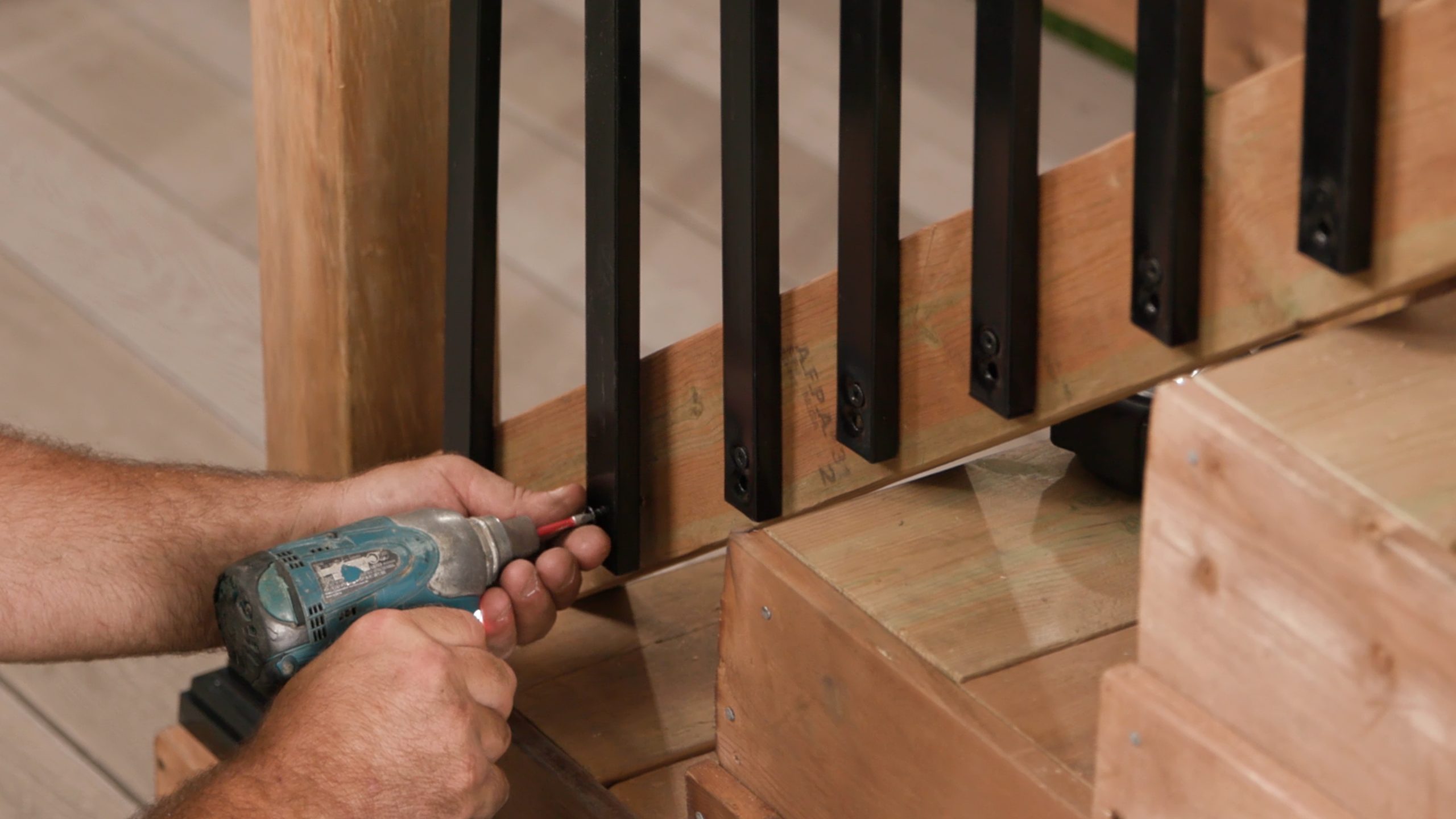 Howto Install Rectangular Balusters for Stair Railings Nuvo Iron