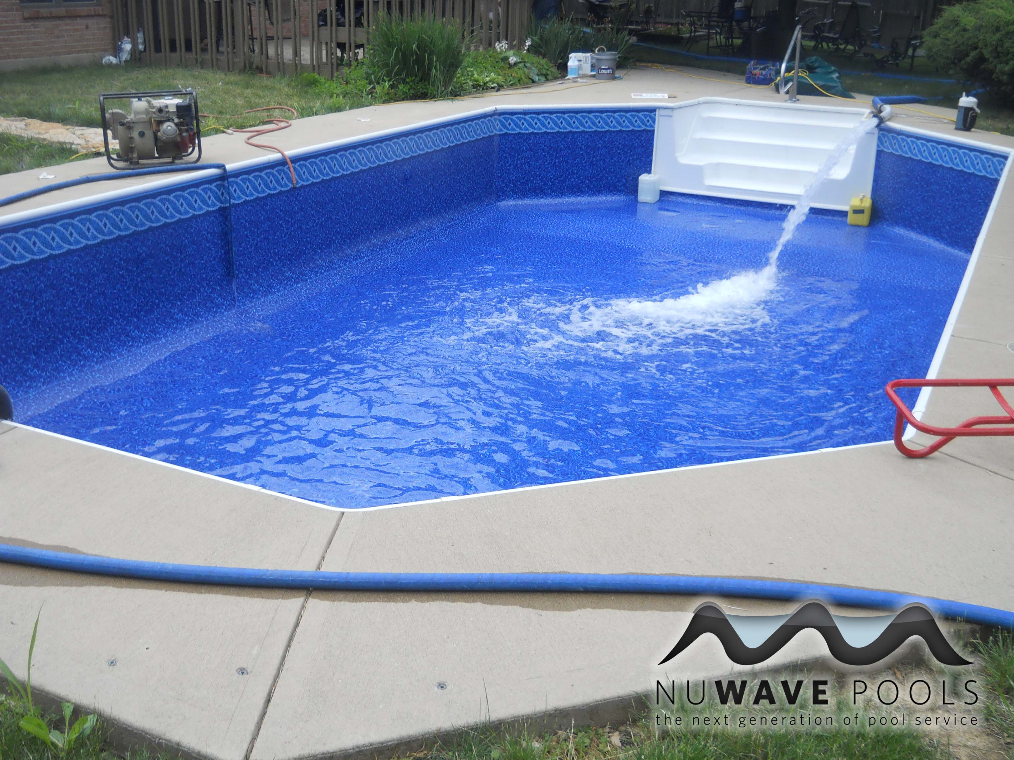 NuWave Pools Beavercreek, Ohio 45431 Vinyl Pool Liner Replacement