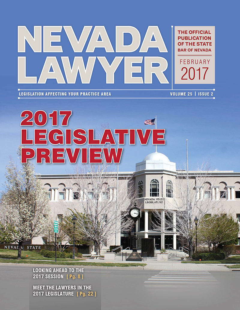 February 2017 State Bar of Nevada