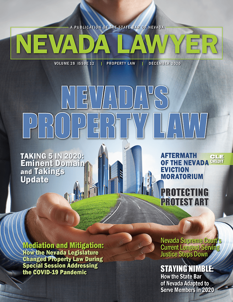 Nevada Lawyer Magazine State Bar of Nevada