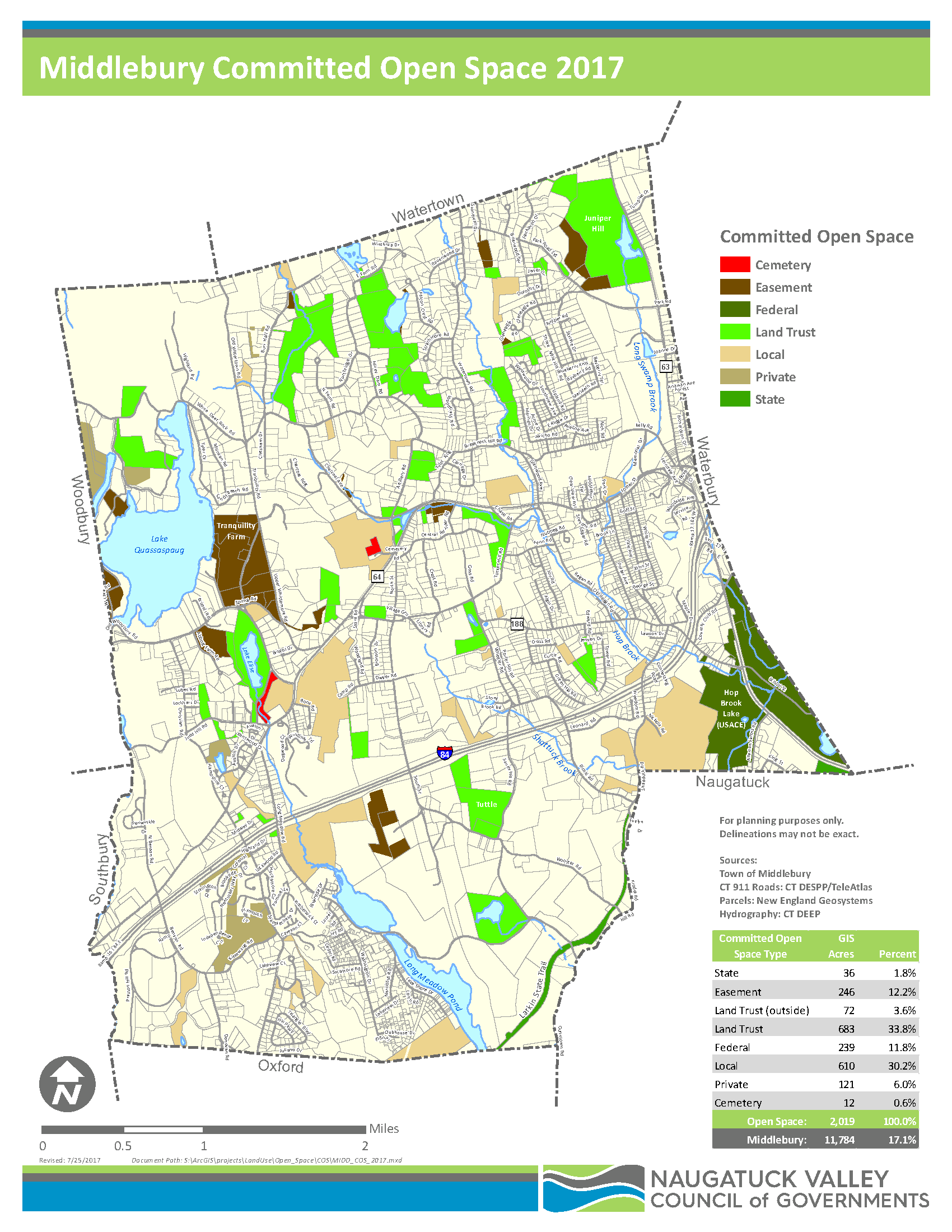 Printable PDF Maps NVCOG CT Naugatuck Valley Council of Governments
