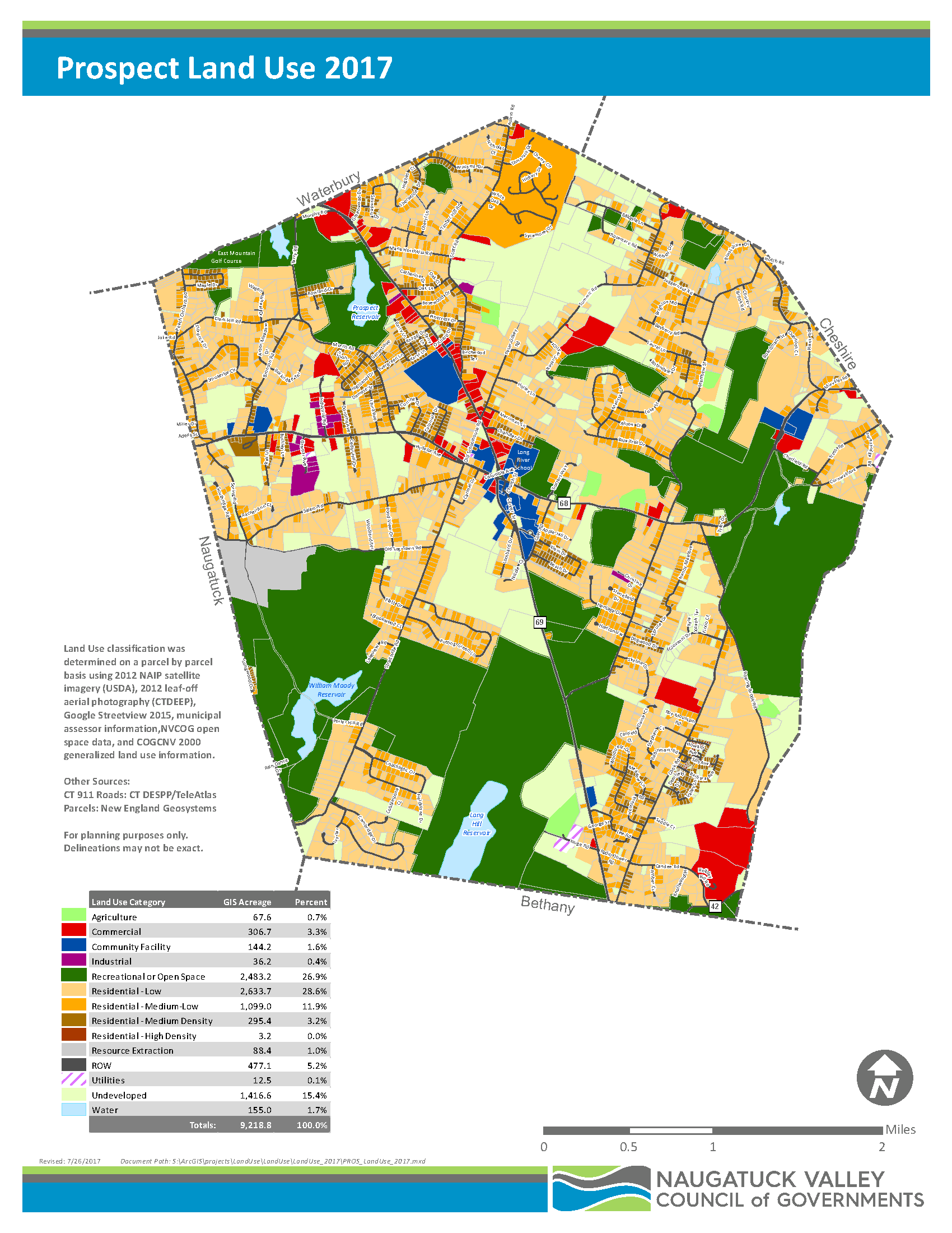 Printable PDF Maps NVCOG CT Naugatuck Valley Council of Governments