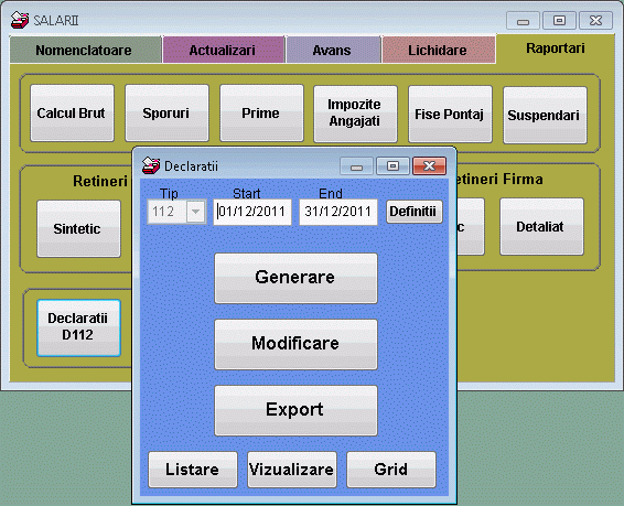 Declaratia 112 Nvn Grup Company
