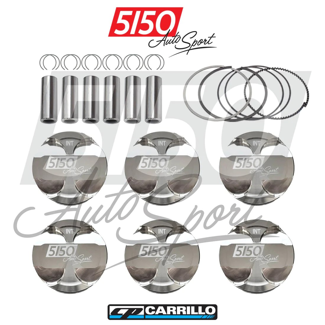 CP Piston Set, BMW B58 ProXtreme NV Performance