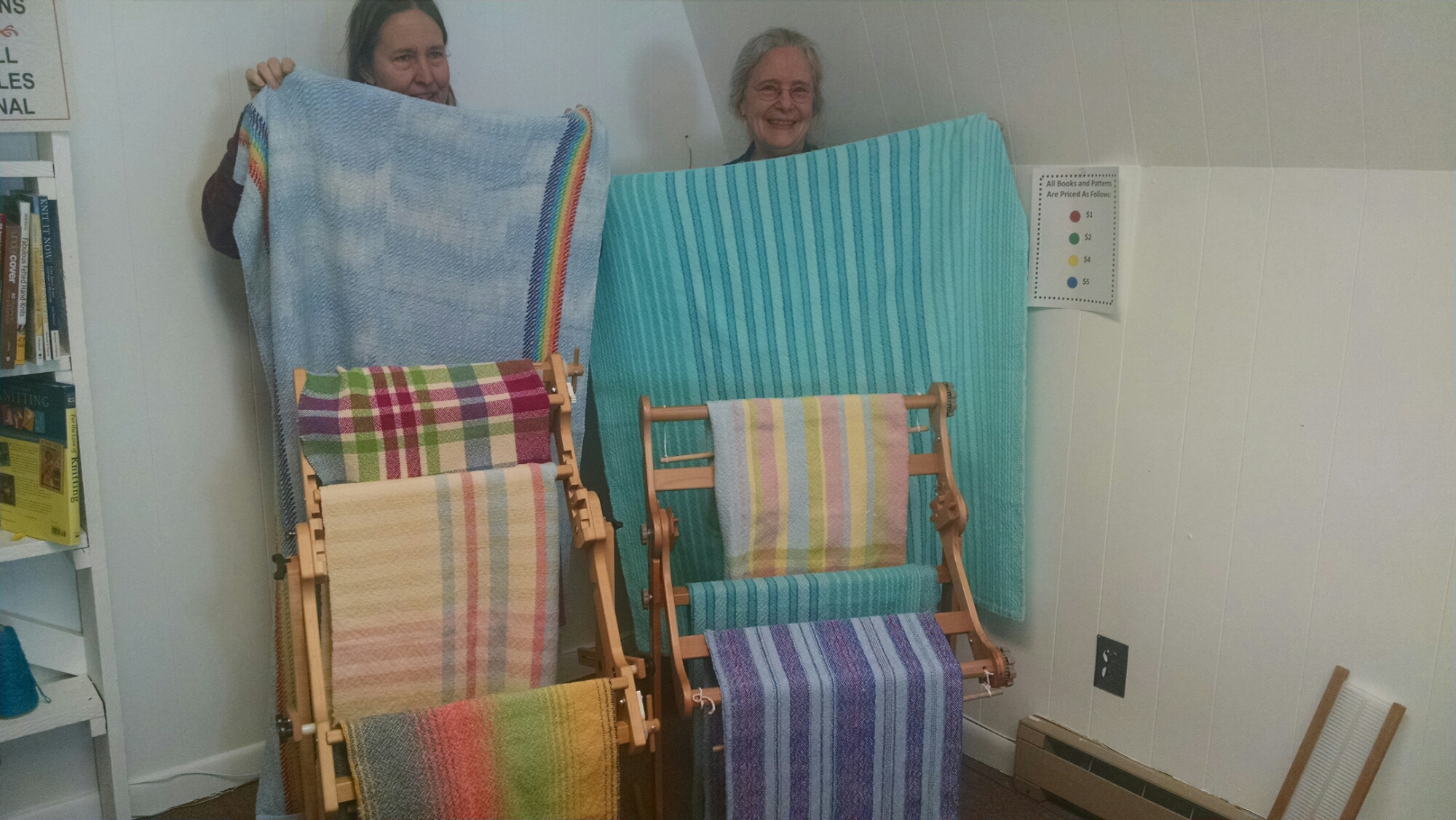 Blanket donations Nashoba Valley Weavers' Guild