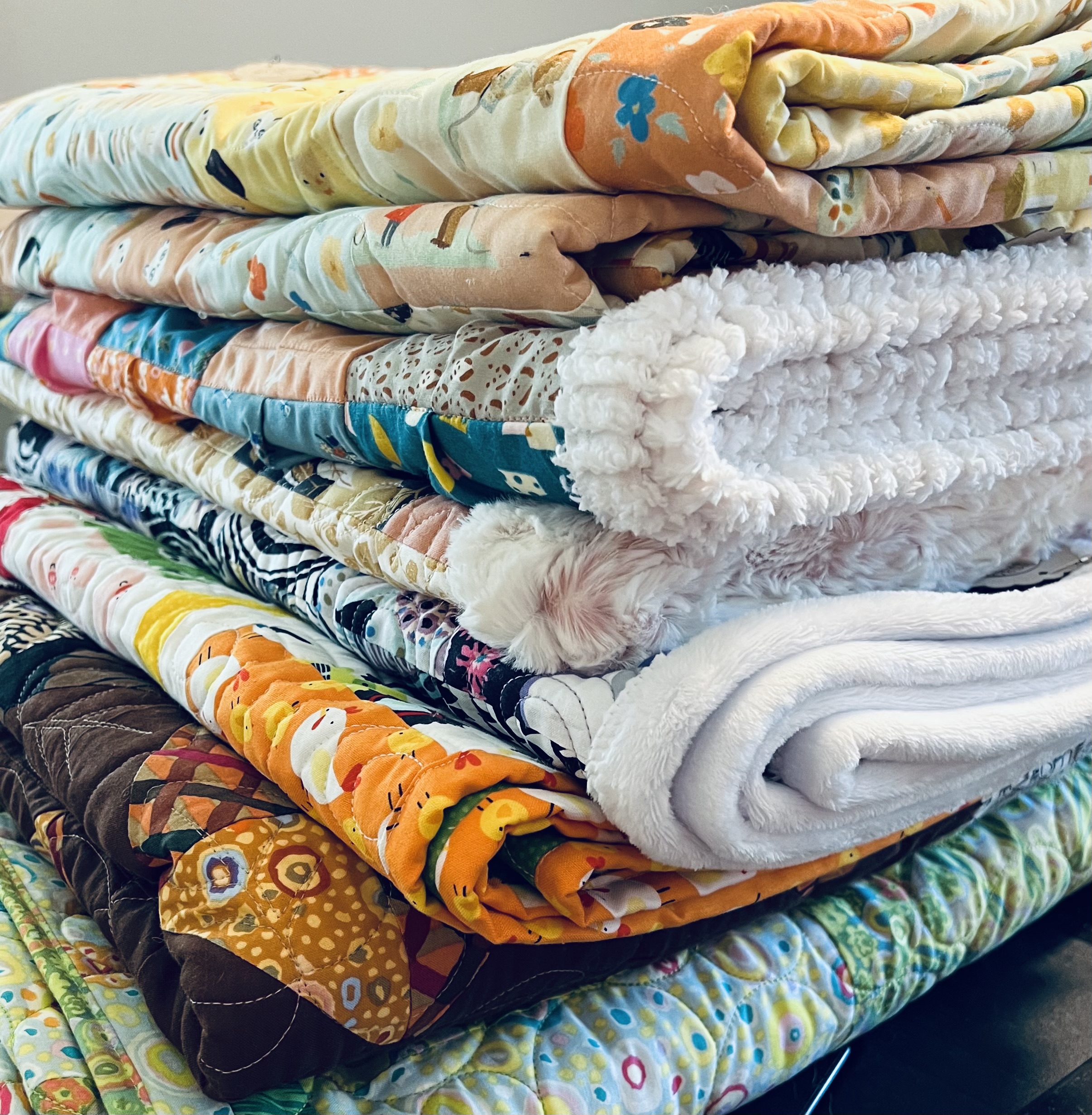Baby and Throw Size Quilts NWA Makers
